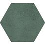 Csempe Burano Green Hex 11/12,5