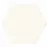 Csempe Burano White Hex 11/12,5