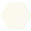 Csempe Burano White Hex 11/12,5