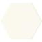 Csempe Burano White Hex 11/12,5