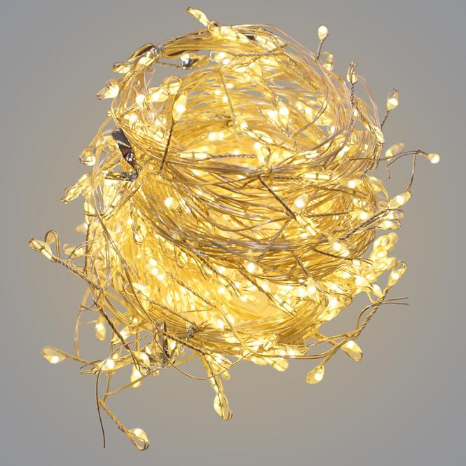 Karácsonyi fények LED 400l druciki lezki Fényfüggöny zew. Trans+ prog