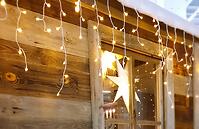 Karácsonyi fények LED sople 300l zew. Trans+gn+flash biały kabel10