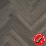 Vinyl padló LVT Yukon Hb Smoked Grey 5mm  0,55mm