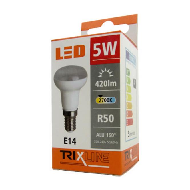 Izzó BC 5W TR LED E14 R50 2700K TRIXLINE,2