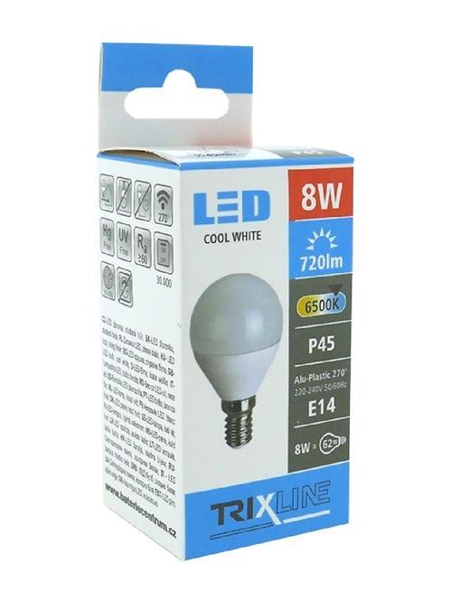 Izzó TR LED P45 8W 6500K 704lm E14