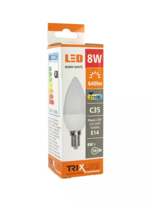 Izzó TR LED ST26 2W 6500K 80LM E14,2