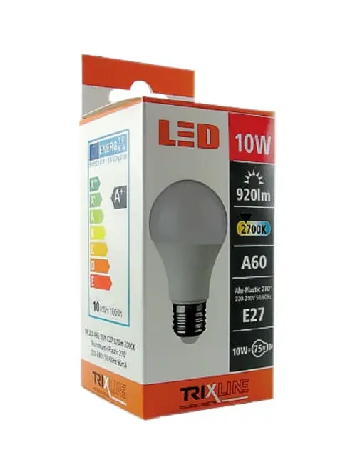 Izzó LED BC TR 10W E27 2700K,3
