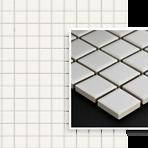Csempe Mozaika Albir Bianco (2,3/2,3) 29,8/29,8