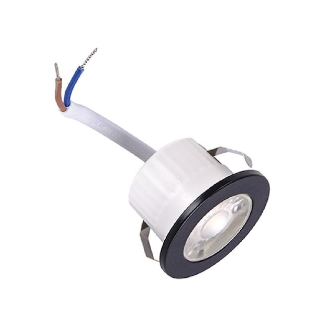 Mennyezeti beépíthető lámpa FIN LED C 3W BLACK 4000K 03873