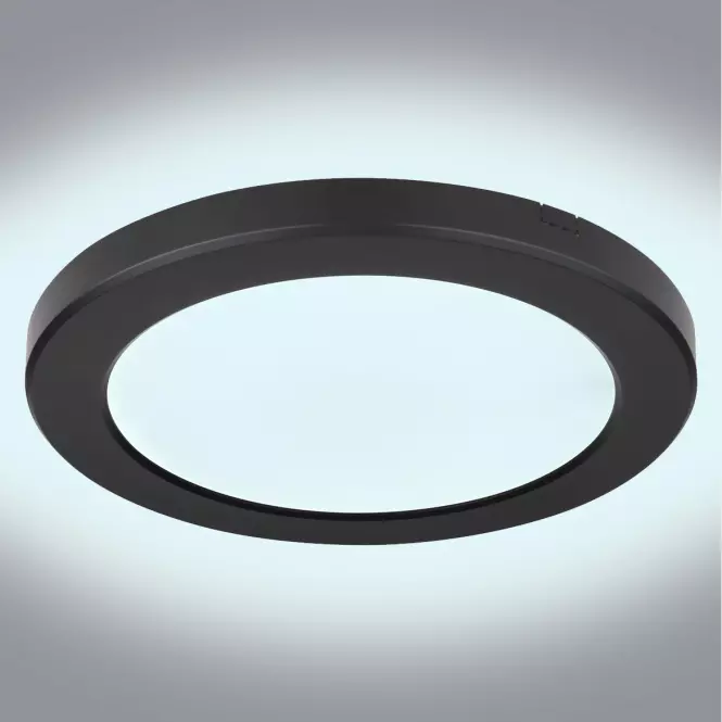 Mennyezet 12379-18B LED 18W D22 Fekete PL1