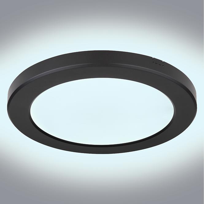 Mennyezet 12379-18B LED 18W D22 Fekete PL1,3