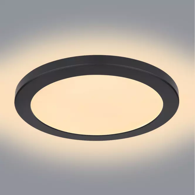 Mennyezeti lámpa 12379-24B LED 24W D30 Fekete PL1,2