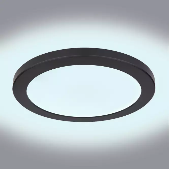 Mennyezeti lámpa 12379-24B LED 24W D30 Fekete PL1,3