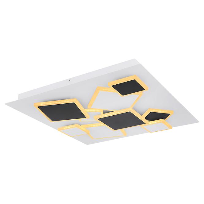 Lámpa LED 48290-50 CCT 3000-6000K fehér-fekete 50X50