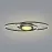 Lámpa LED 67239-24B 57X23 3000K Fekete