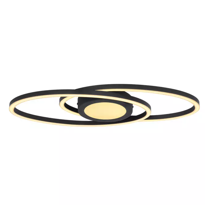 Lámpa LED 67239-24B 57X23 3000K Fekete,2