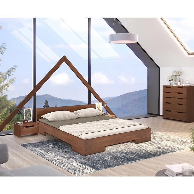 Ágy fábol  bükkfa Skandica Spectrum 160x200 dió