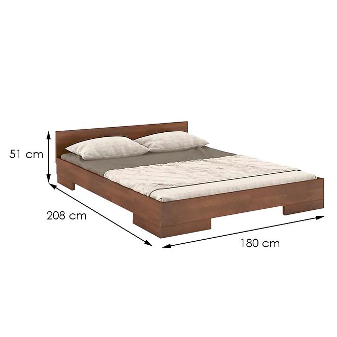 Ágy fábol  bükkfa Skandica Spectrum 180x200 dió,3