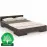 Ágy fábol  bükkfa Skandica Spectrum 180x200 Palisander