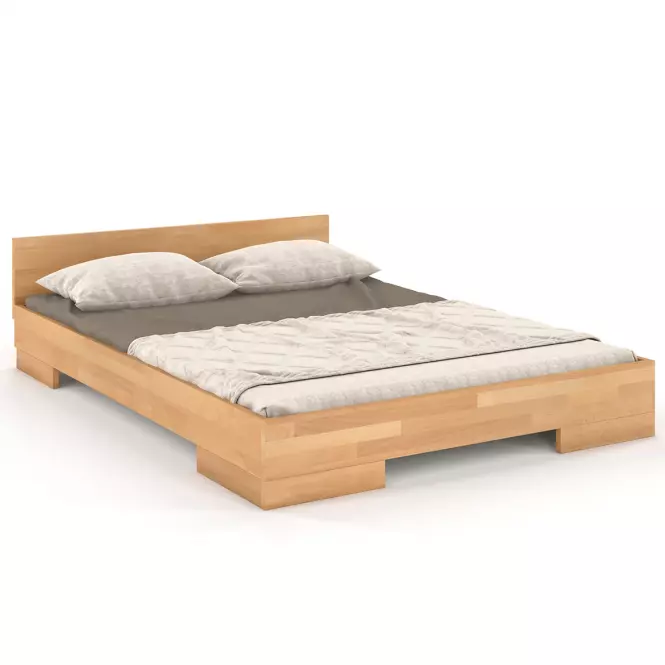 Ágy fábol  bükkfa Skandica Spectrum 200x200 természetes