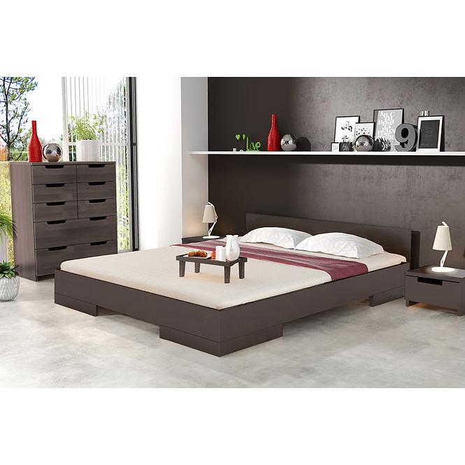 Ágy fábol  bükkfa Skandica Spectrum 200x200 Palisander