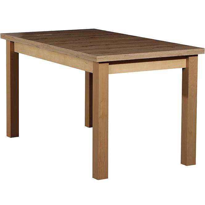 Asztal ST28 140x80+40 tölgy artisan