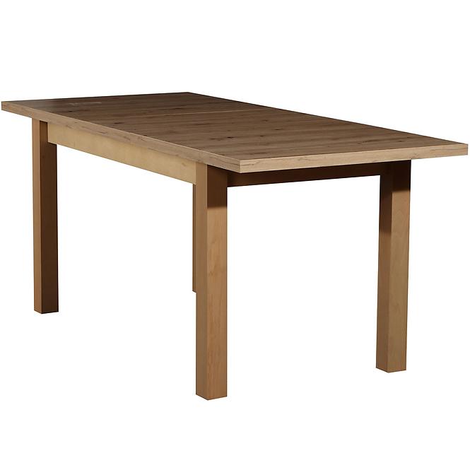 Asztal ST28 140x80+40 tölgy artisan,2