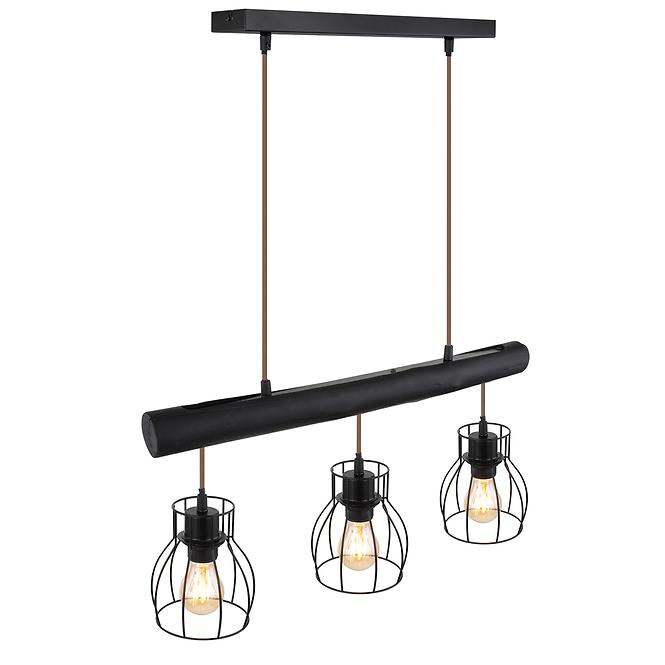 Lámpa 15326-3NB Fekete LW3