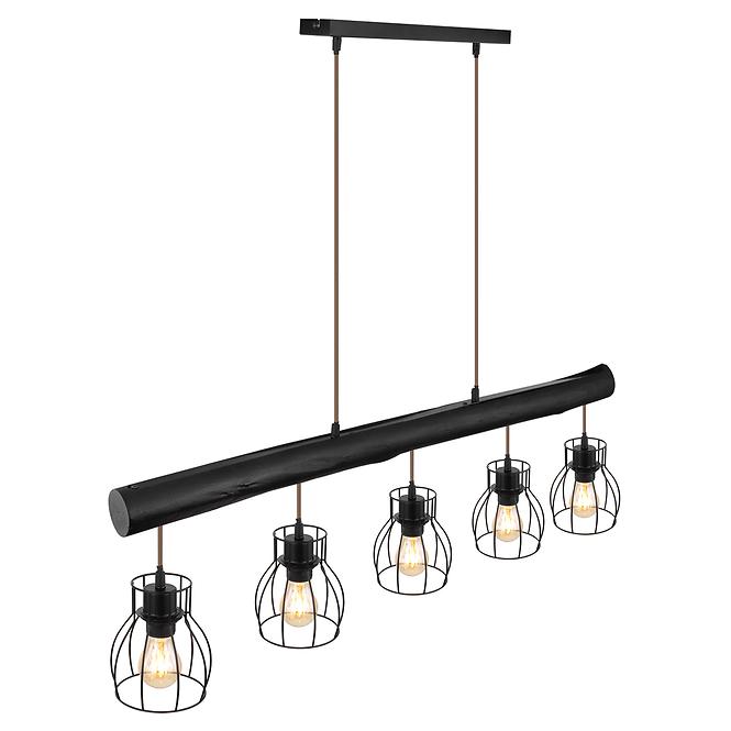 Lámpa 15326-5NB Fekete LS5