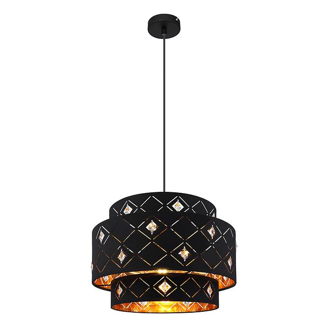 Lámpa 15448H1 Fekete és arany LW1,3