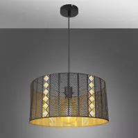 Lámpa 15450H fekete és arany LW1