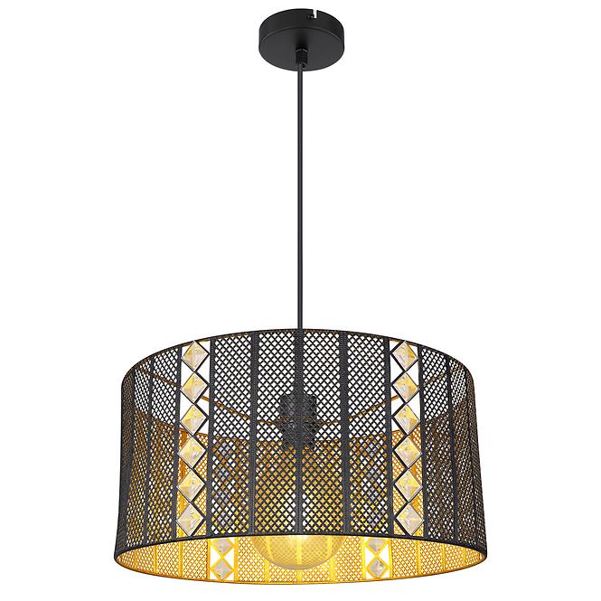 Lámpa 15450H fekete és arany LW1,3