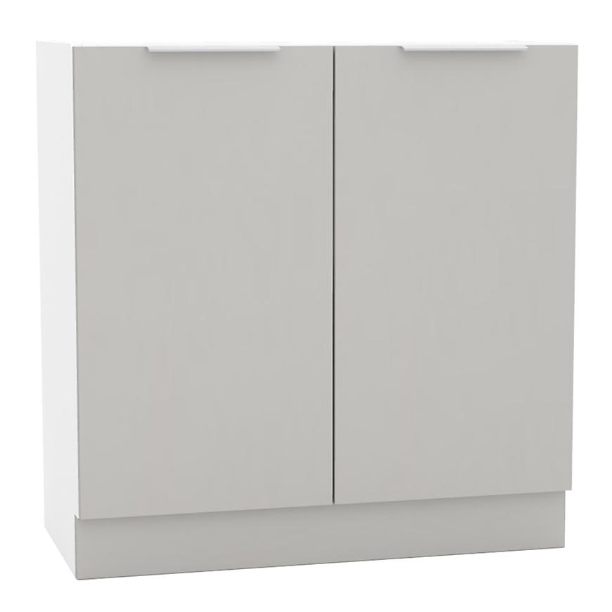 Konyhaszekrény Emma D80zl Szürke platina Bb