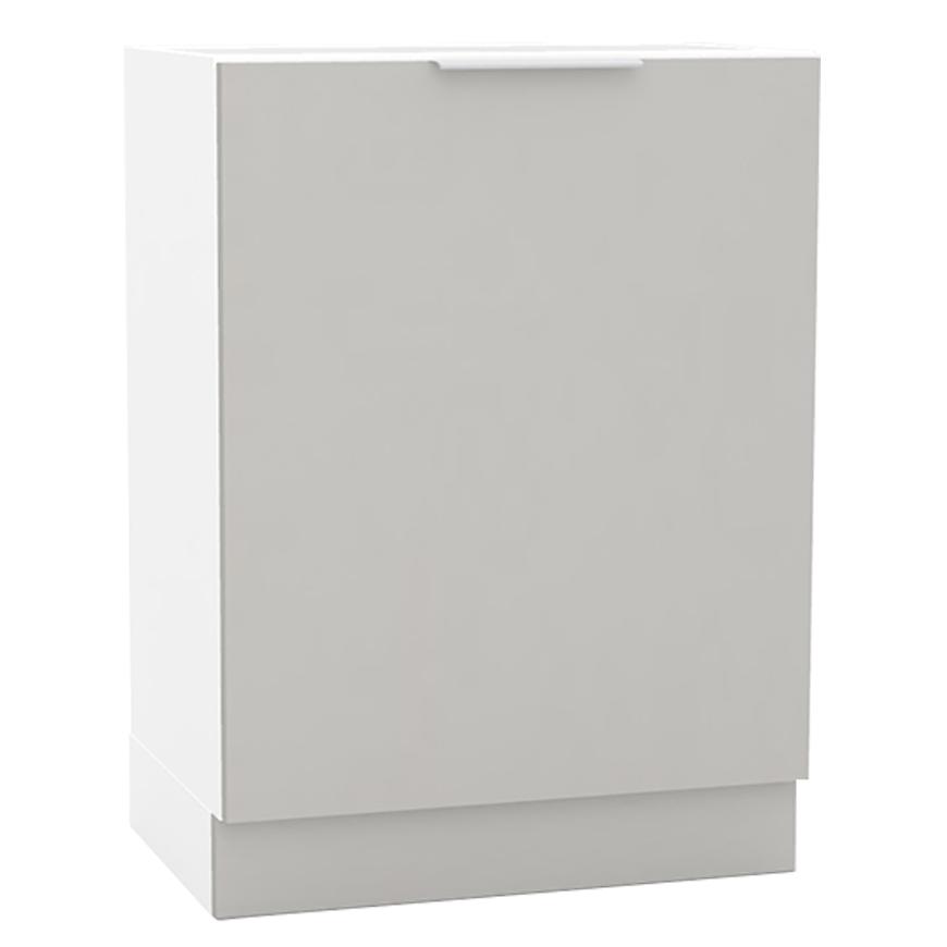 Konyhaszekrény Emma D60p/L Szürke platina Bb