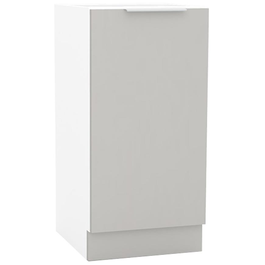 Konyhaszekrény Emma D40 P/L Szürke platina Bb