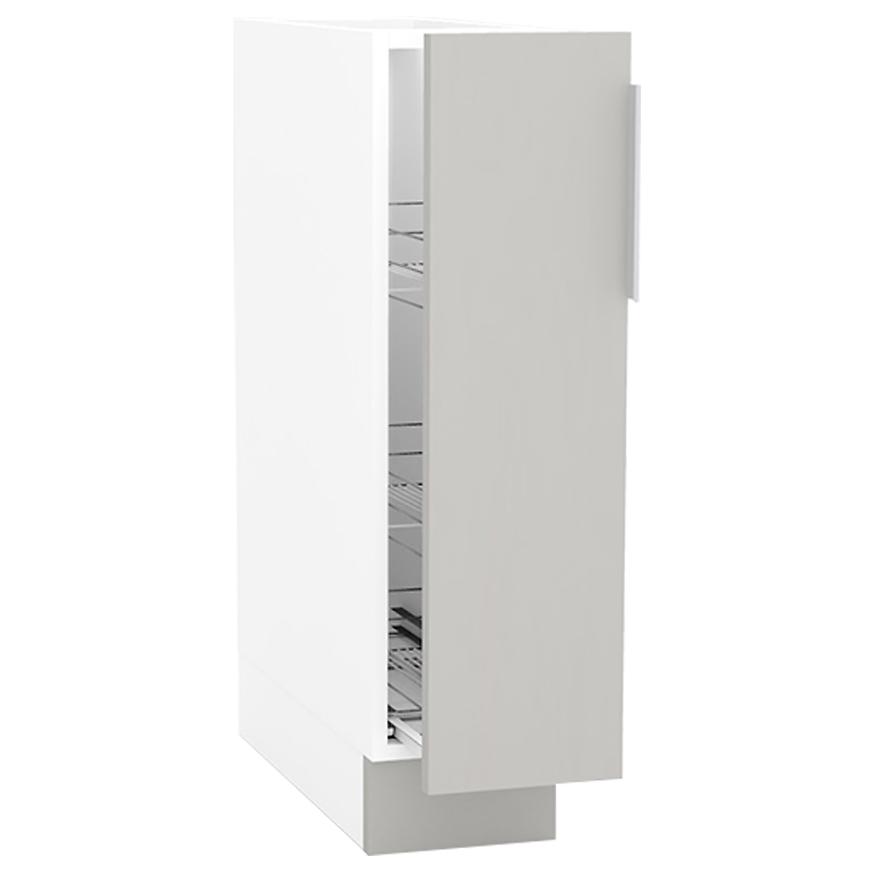 Konyhaszekrény Emma D20 Cargo+kuka Szürke platina Bb