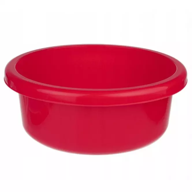 Tál kerek classic 13,5l piros