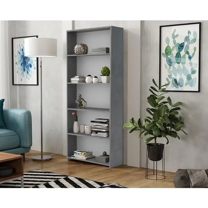 Regál ZOE 80 grafit