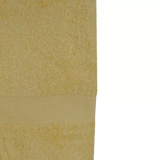Törölköző frottír 90x140 sárga 520 GSM