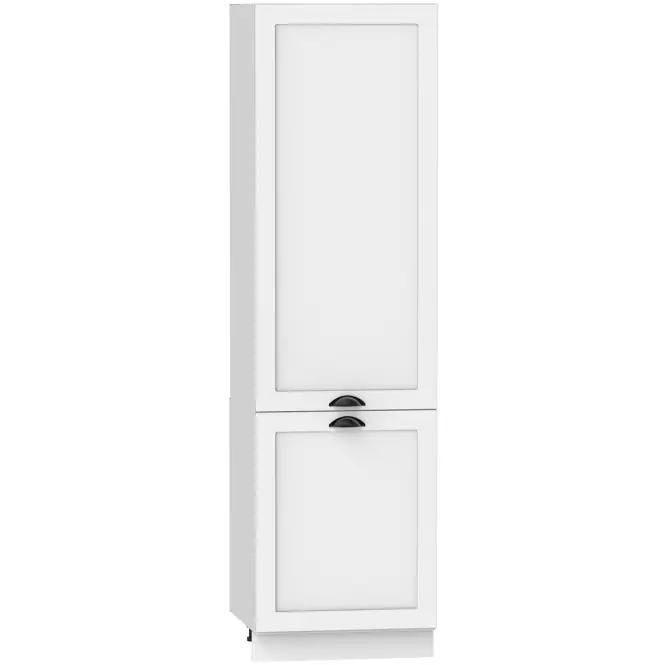 Konyhaszekrény Adele D60sł 2133 Pl 2fr fehér borsó/B