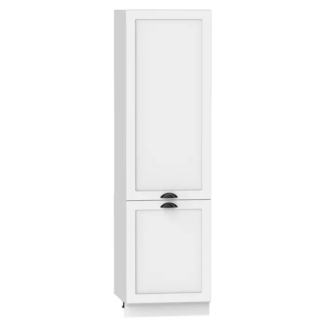 Konyhaszekrény Adele D60lo 2133 Pl 2fr fehér borsó/B