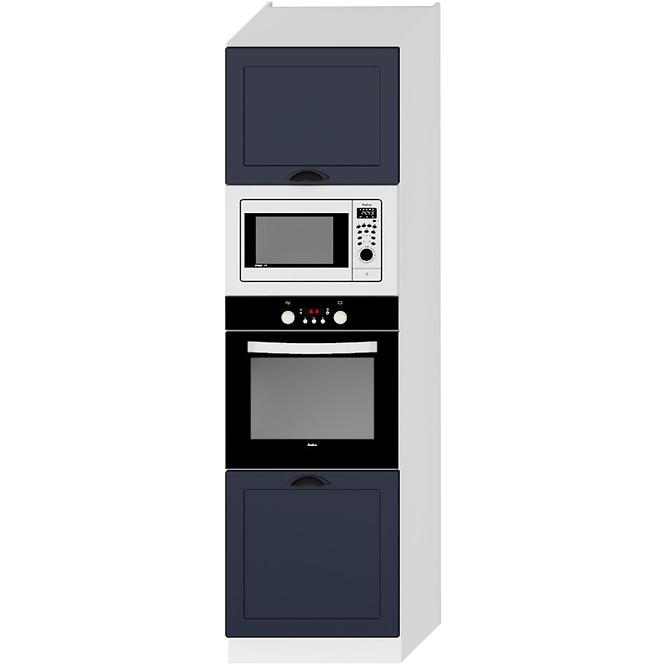 Konyhaszekrény Adele D60pk Mv 2133 Pl gránát matt/fehér
