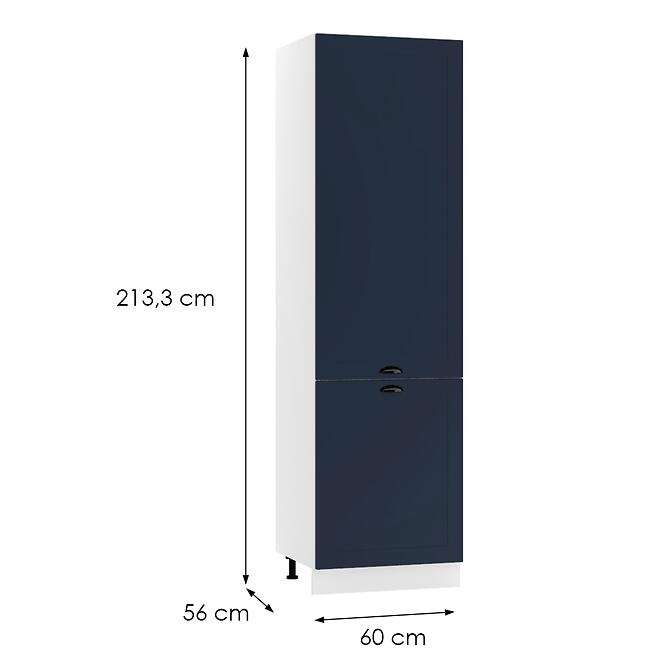 Konyhaszekrény Adele D60sł 2133 Pl 2fr gránát matt/fehér,2
