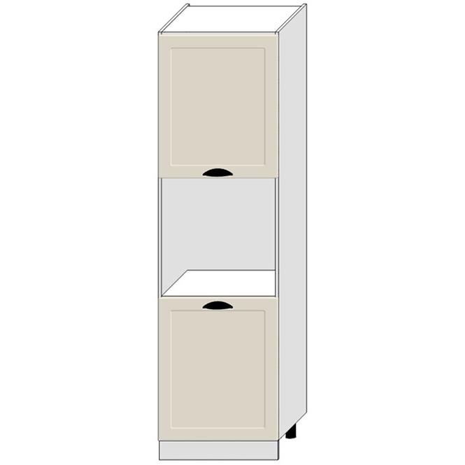 Konyhaszekrény Adele D60pk 2133 Pl Coffe matt/fehér
