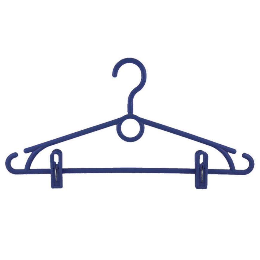 Akasztó Lux csipesszel 1 db kék