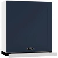 Konyhaszekrény Adele W60/68 Slim Pl S csuklyás ezüst