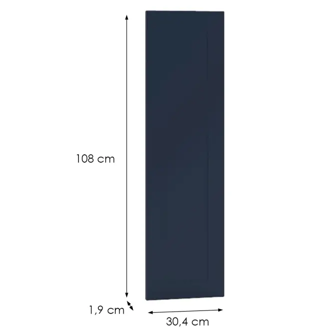 Oldalsó panel  Adele 1080x304 gránát Mat,2