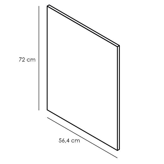 Oldalsó panel  Adele 720x564 gránát Mat