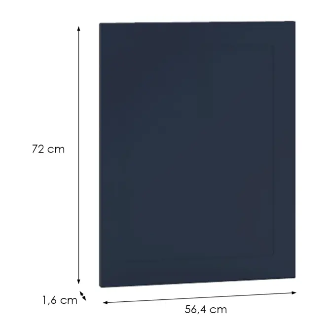 Oldalsó panel  Adele 720x564 gránát Mat
