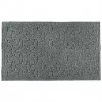 Lábtörlő  textile 40x60 szürke csíkos